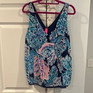 Lilly Pulitzer reversible florin top